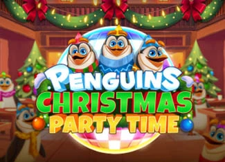 Penguins Christmas Party Time